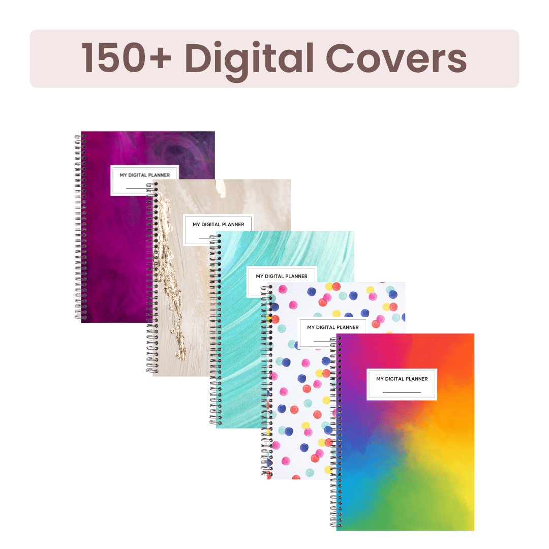 150+ Digital Covers by BloomPlanners